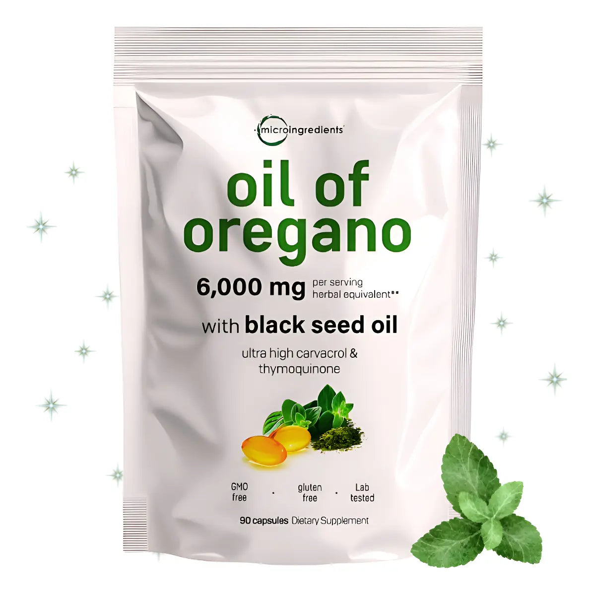 Aceite de Orégano Premium™ (Apoyo para las Defensas Naturales)